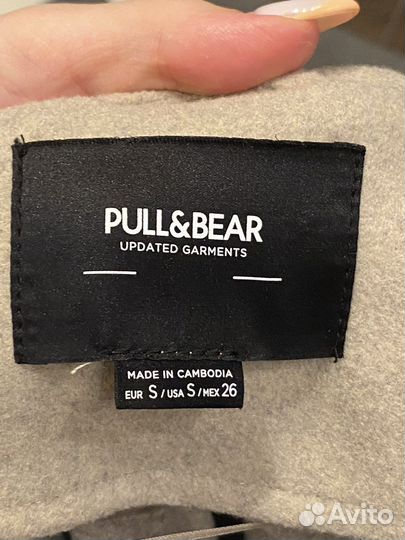 Pull and bear пальто