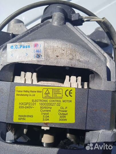 Двигатель от стиральной машины indesit wisl102