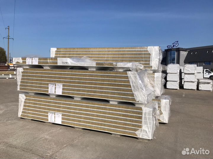 Стеновые сэндвич панели и кровельные