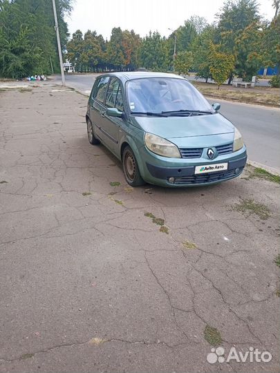 Renault Scenic 1.9 МТ, 2004, 300 000 км