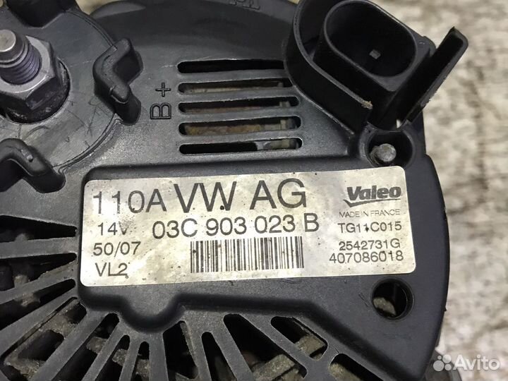 Генератор Фольксваген Гольф 5 Volkswagen Golf 5