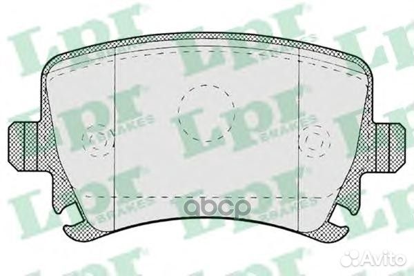 Колодки тормозные audi A3/A4/A6/skoda octavia/Y