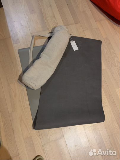 Коврик для йоги каучуковый 