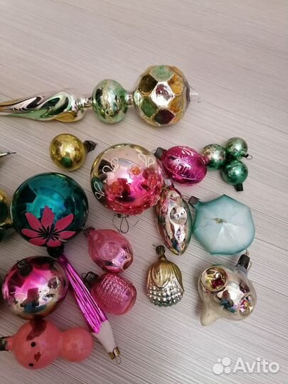 Елочные игрушки ссср(советские)
