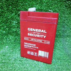 АКБ Аккумулятор General Security 6V 4.5Ah