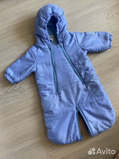 Комбинезон-конверт демисезонный 68-74р-р