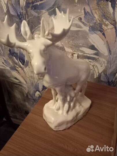 Лось фарфор СССР