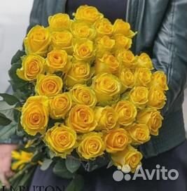 Букет из 25 розы Цветы