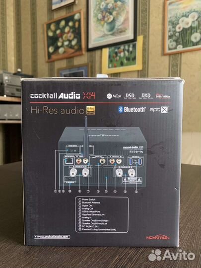 Сетевой аудиоплеер (усилитель) CocktailAudio X14