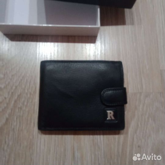 Кошелек мужской кожаный