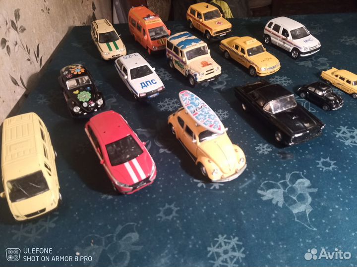 Коллекция модельных машинок