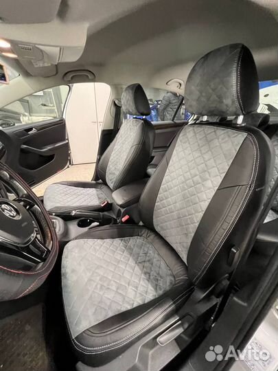 Чехлы из экокожи на Ford C-max от Автопилот