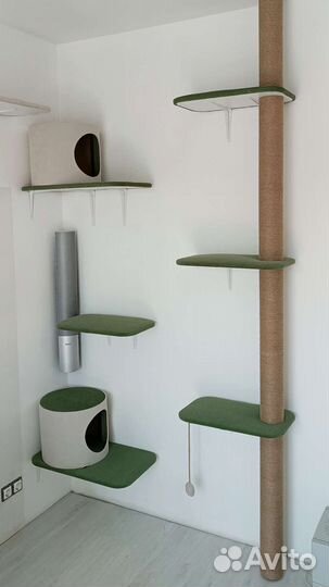 Настенный комплекс для кошки на заказ