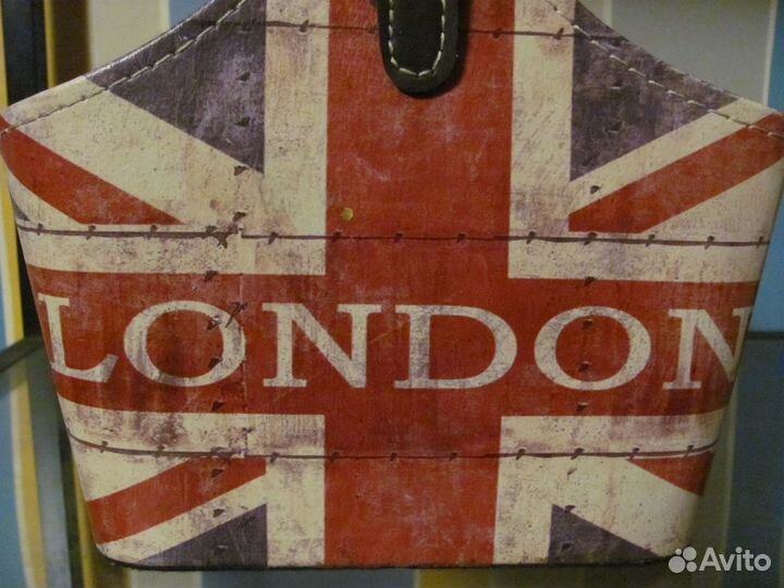 Корзинка с Британским флагом новая