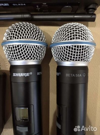 Радиомикрофоны shure glxd4