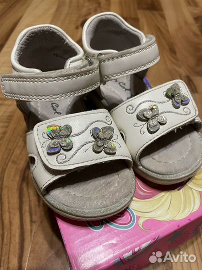 Босоножки для девочки 22 размер