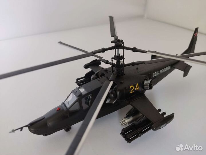 Модель вертолета Ка-50 