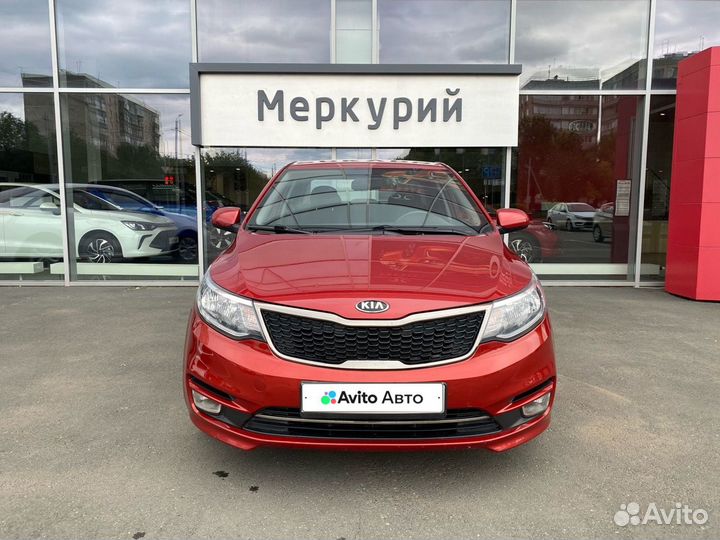 Kia Rio 1.6 МТ, 2017, 63 000 км