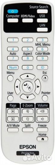 Пульт аналог Epson EB-W42
