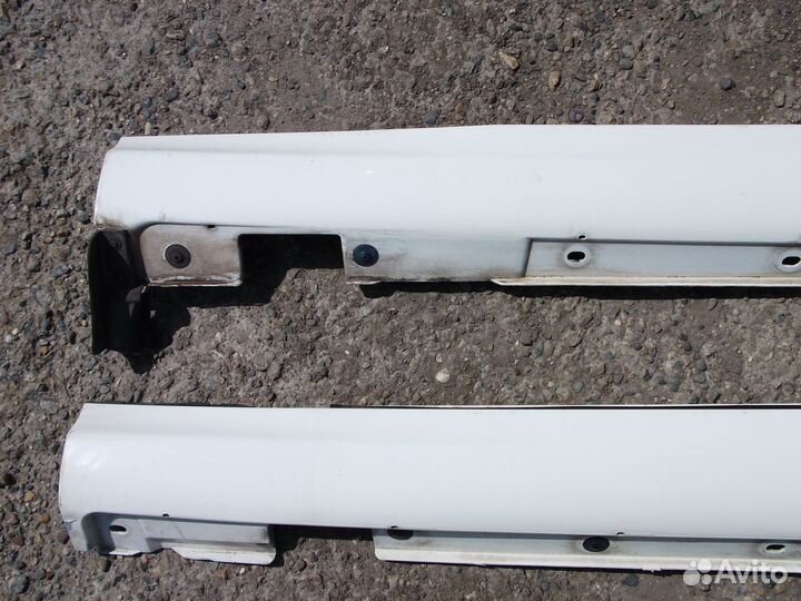 Накладки порогов Мерседес W209