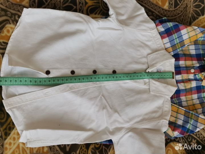 Рубашка белая next