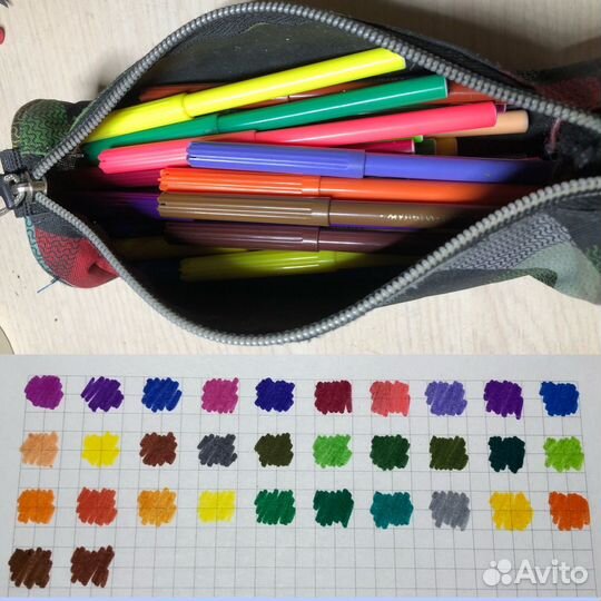 Фломастеры мульти-пульти