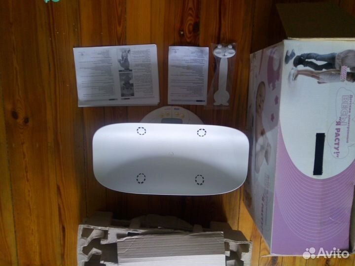 Электронные детские весы с ростомером laica