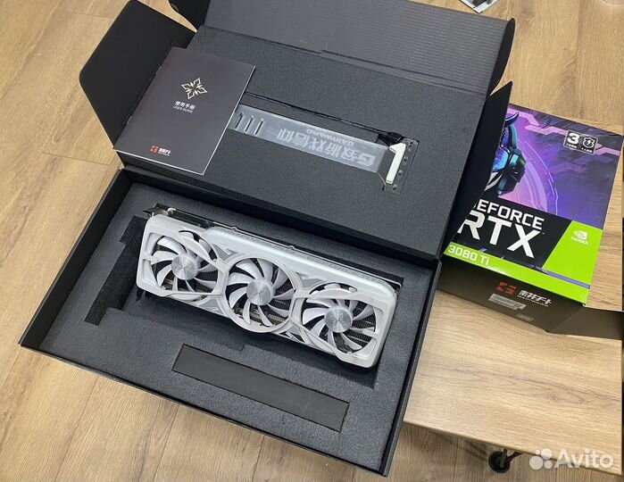 Видеокарта rtx 3080 ti белая