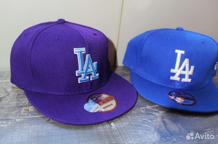 Кепка New Era LA Dodgers Фиолетовая