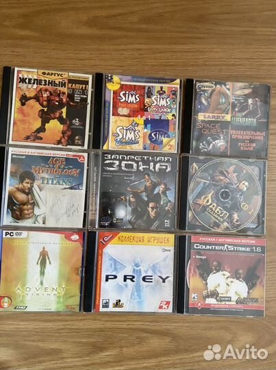 Компьютерные dvd диски с играми