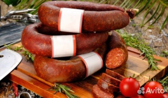 Мясо х/к. Колбаса холодного копчения