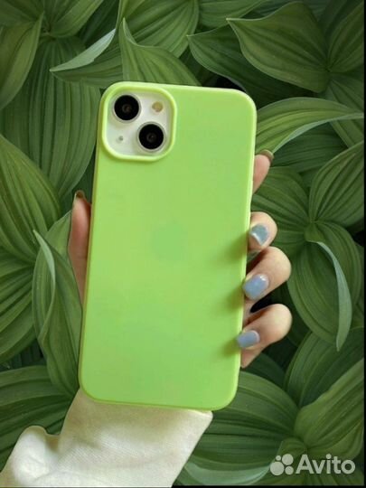 Прозрачный силиконовый чехол для айфон 13