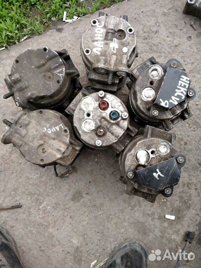 Компрессор кондиционера Деу Нексия Шевроле Ланос