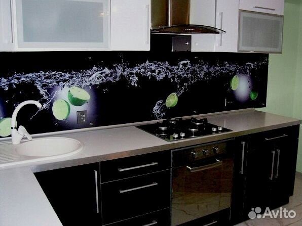 Скинали из стекла для кухни