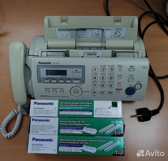 Телефон факс Panasonic kx fp218