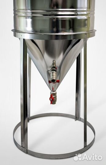 Цилиндроконический танк 40 л, Домашняя пивоварня