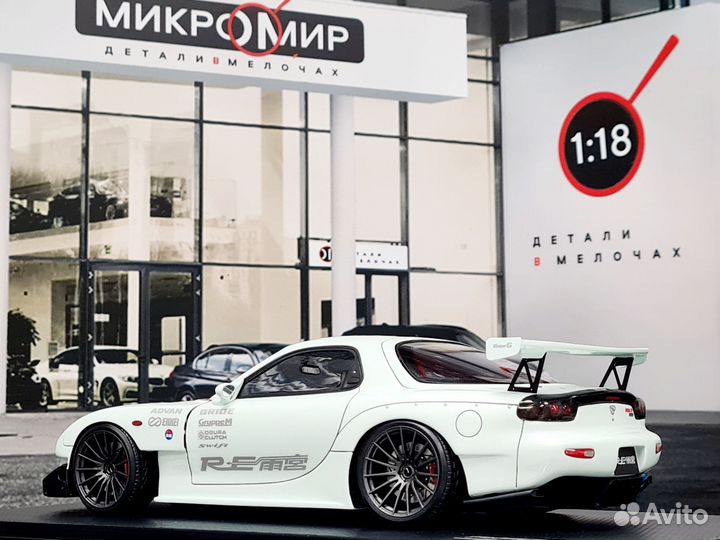 Модель IG 1/18 Mazda RX-7 RE Amemiya