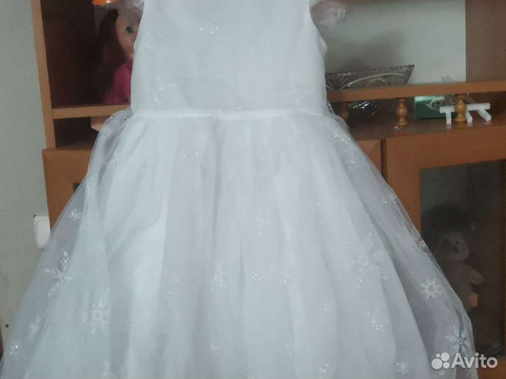 Платье для девочки нарядное рост 116-122-128