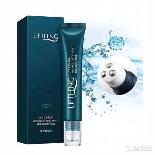 Liftheng, Крем роллер для век увлажняющий, 20г