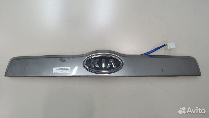 Подсветка номера киа Mohave (Borrego), 2008