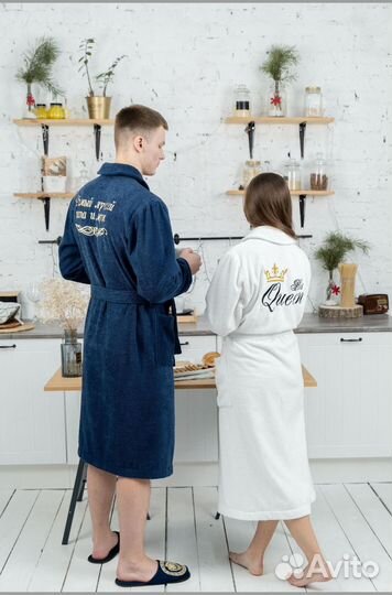 Халат мужской махровый