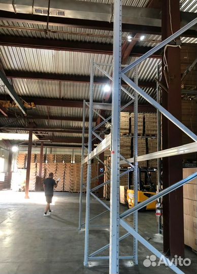 Паллетные стеллажи складские Профстор б/у лот 1361