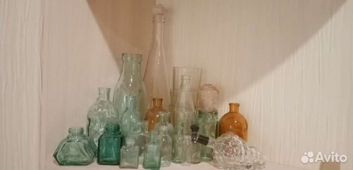 Старинные бутылки