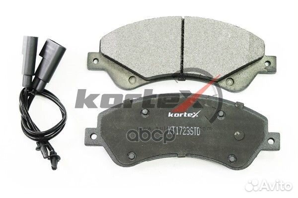 Колодки тормозные дисковые перед KT1723STD kortex