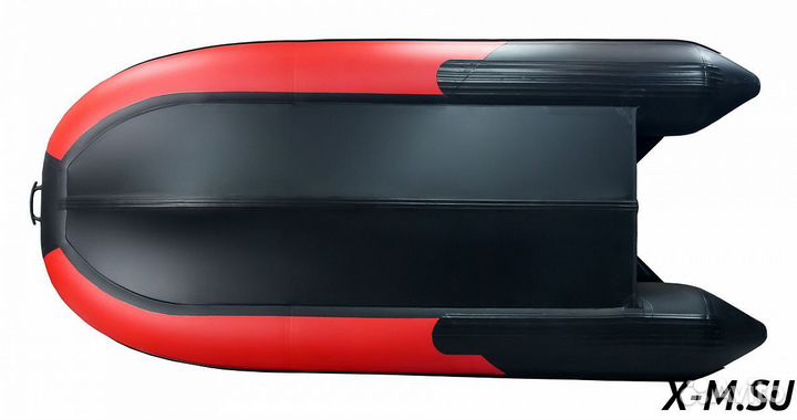 Лодка gladiator B330(красно-черная)