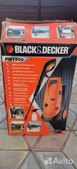 Black decker мойка PW1500