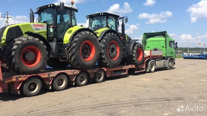 Аренда тралов, спецтехника, низкорамный тралл