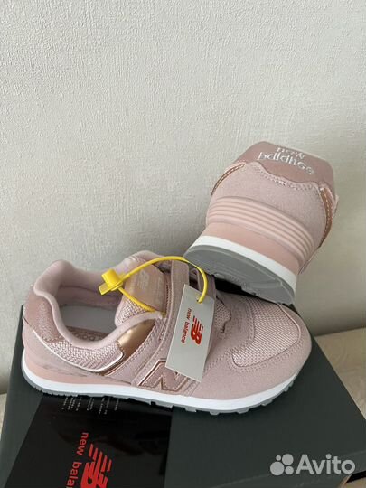 Кроссовки New balance 574 Pink детские (31-36)