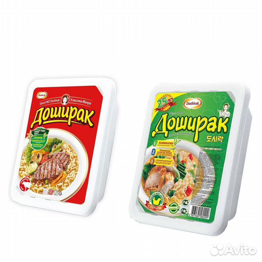 Лапша Доширак термочашка