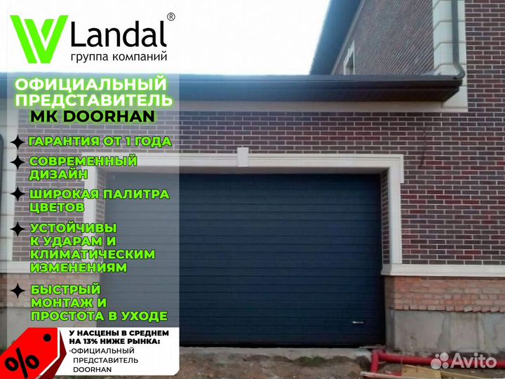 Секционные ворота